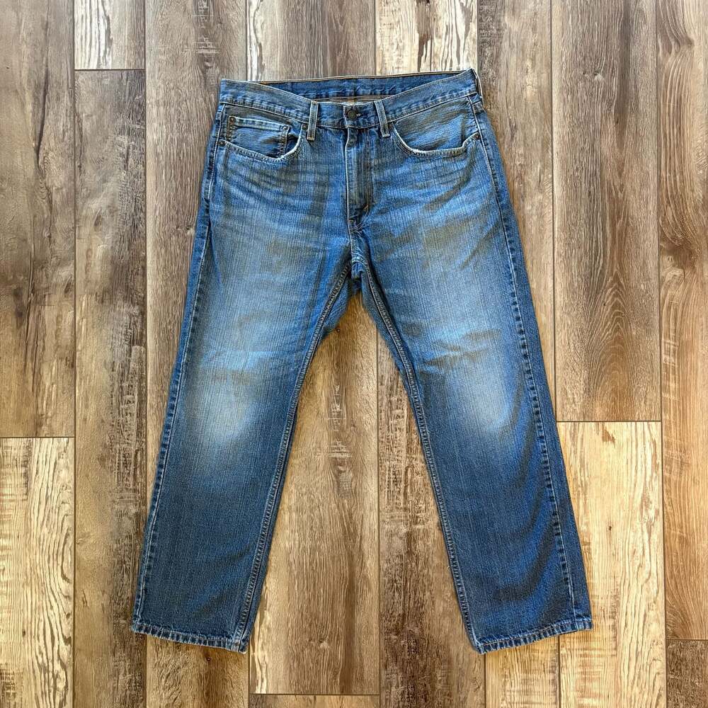 Levi’s 559 Relaxed Straight Jeans Men 34x30 Medium Wash Denim Classic